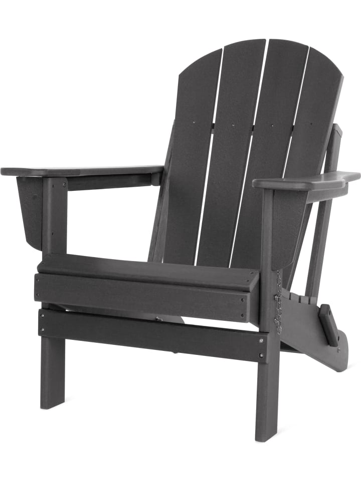 Gartenstuhl Adirondack in Anthrazit