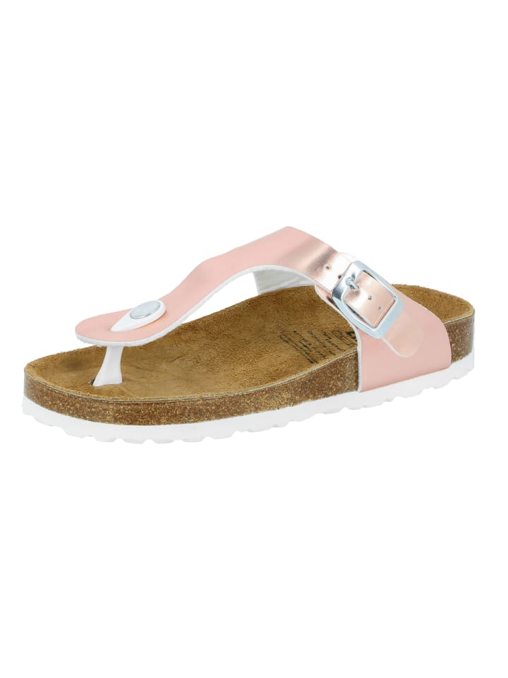 Zehentrenner "Bioline Trend Kids" in Rosa