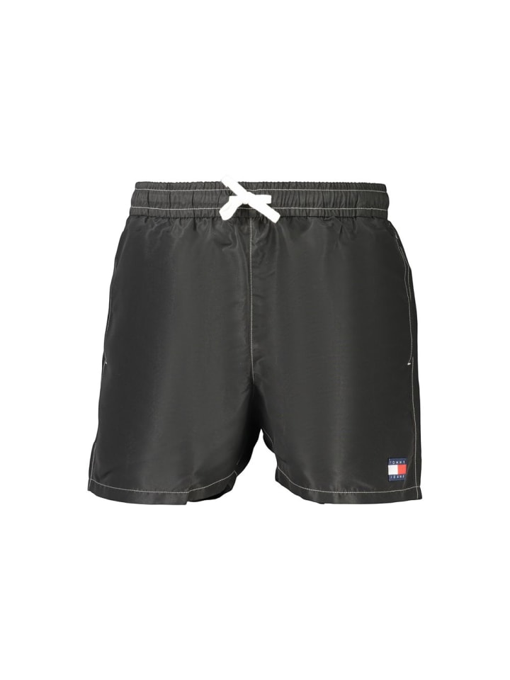 Schwarz Herren Bademode aus Polyester
