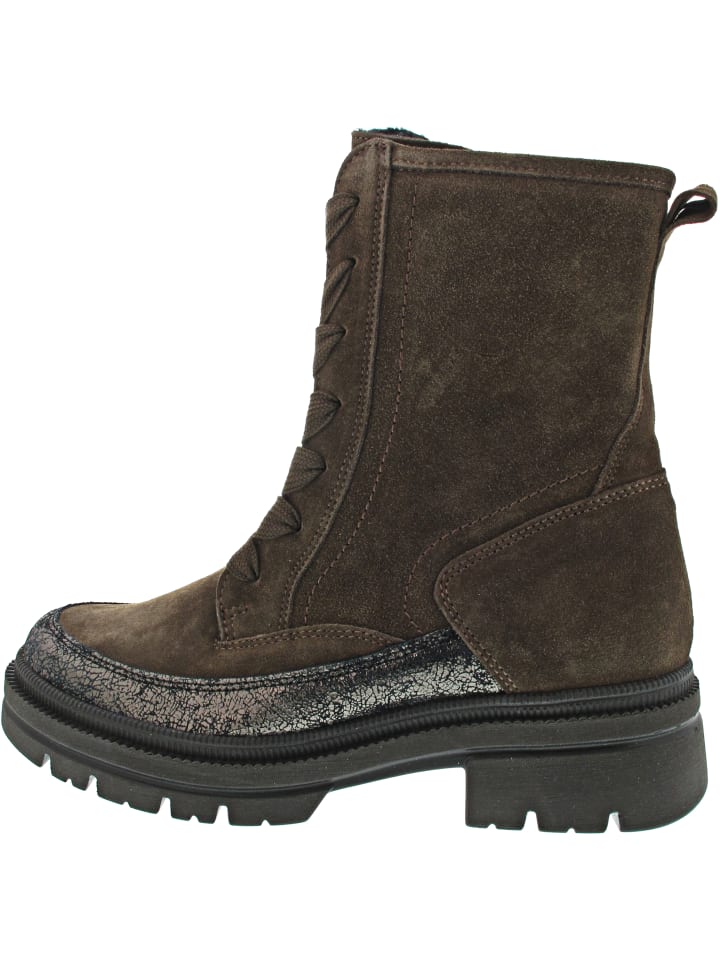 Amara Schnürstiefel Braun