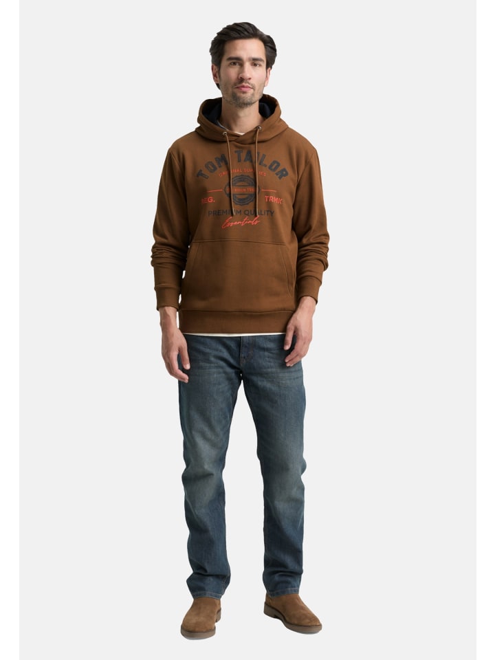 Hoodie in braun