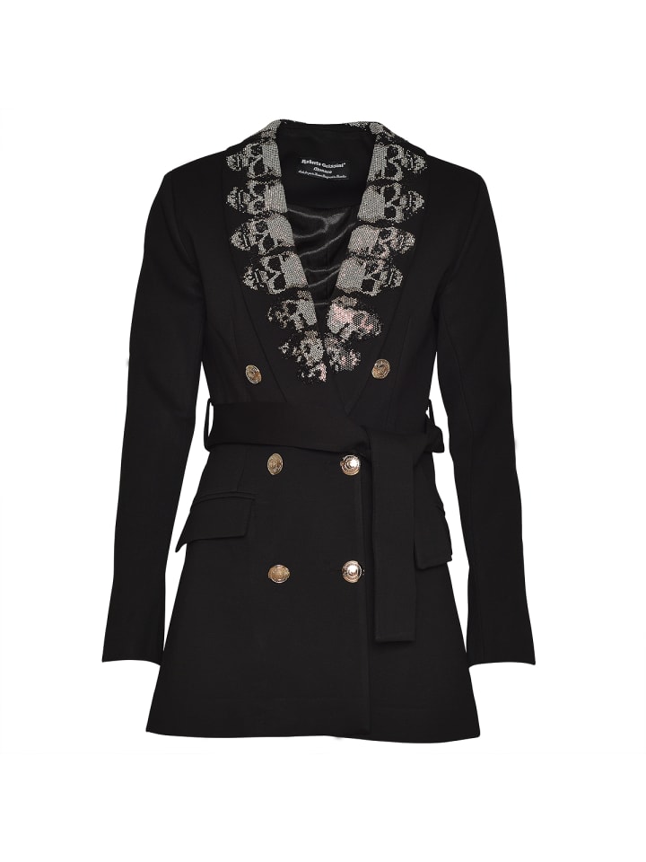Skull Longblazer Schwarz