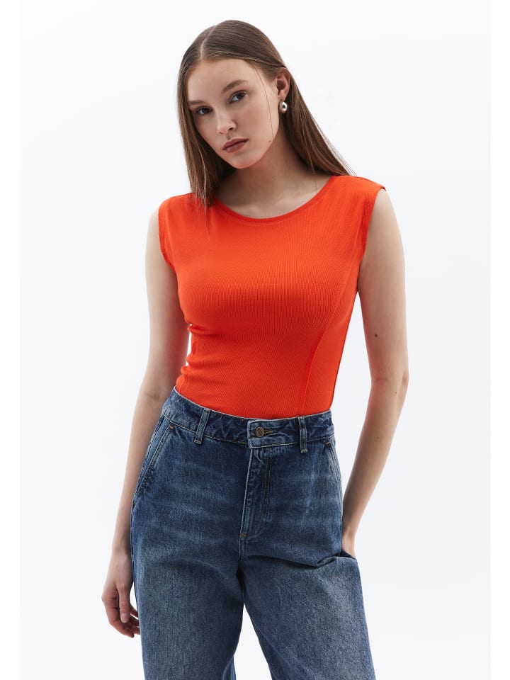 Carmenshirt MANDARIN RED
