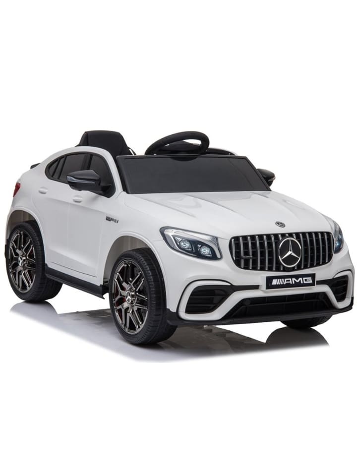 LEAN CARS Mercedes-Benz AMG GLC Coupé Kinder-Elektroauto, Grau