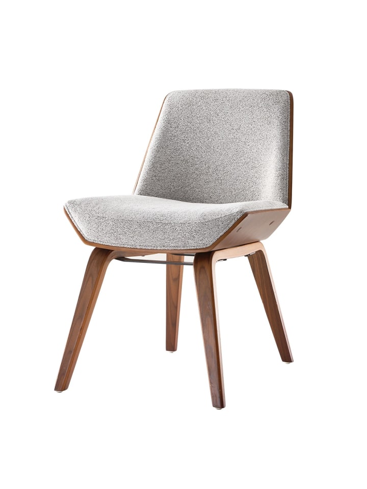 Stuhl NICO in Beige - (W)52,5 x (H)75,5 x (L)45,5 cm
