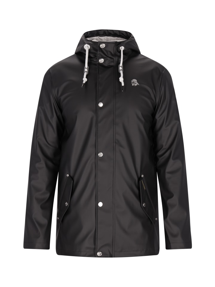 Herren Regenjacke in Schwarz