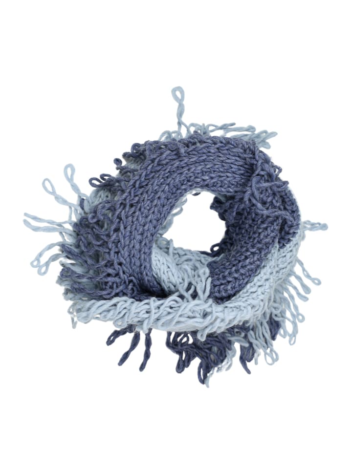 Loop " Wuschel " in jeans