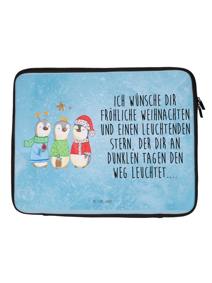 Laptoptasche Winterzeit Heilige drei Könige mit... in Eisblau