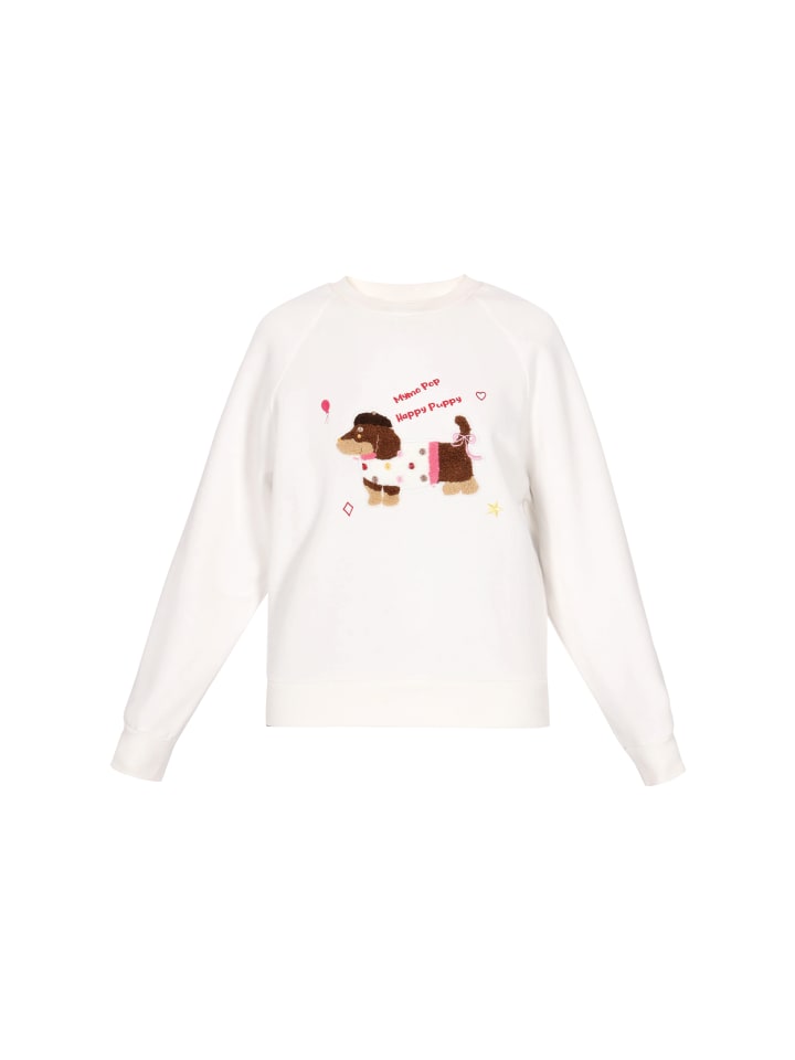 Women Sweatshirt in offwhite