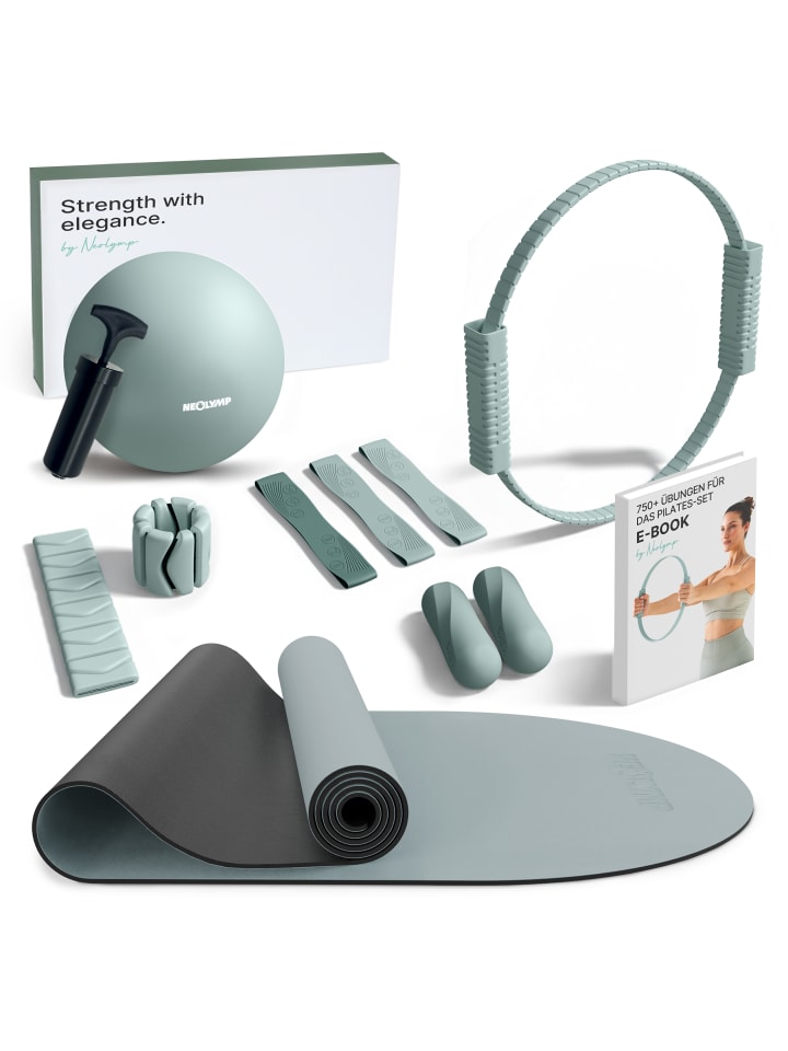 Fitness-Set "PLS210" Box Plus 2tlg. Set in Himmelblau