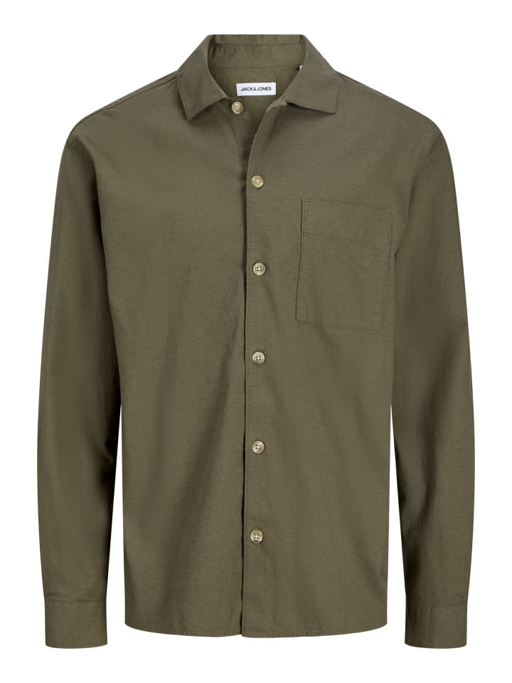 Freizeithemd in Dusty Olive