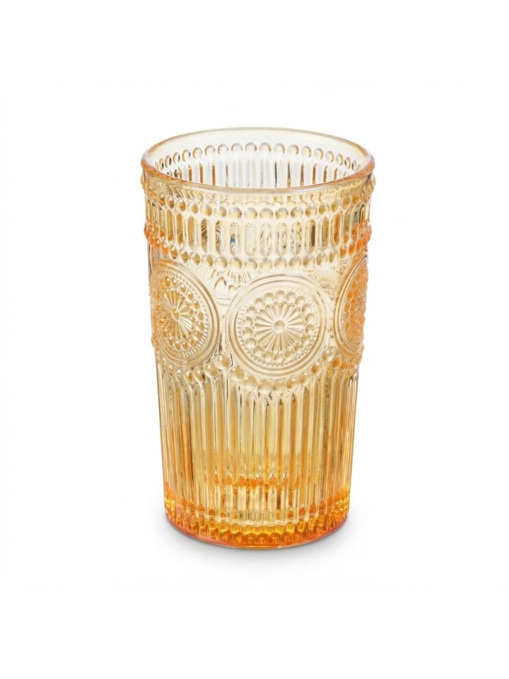 4x Trinkgläser in Bunt - 360 ml