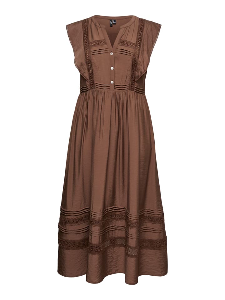 Kleid in Cocoa Brown