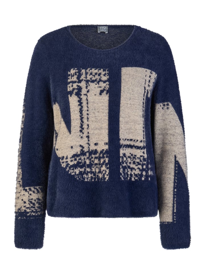 Pullover in Dunkelblau