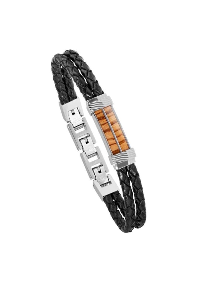 Herren-Armband Wildrider Zebrano/Schwarz