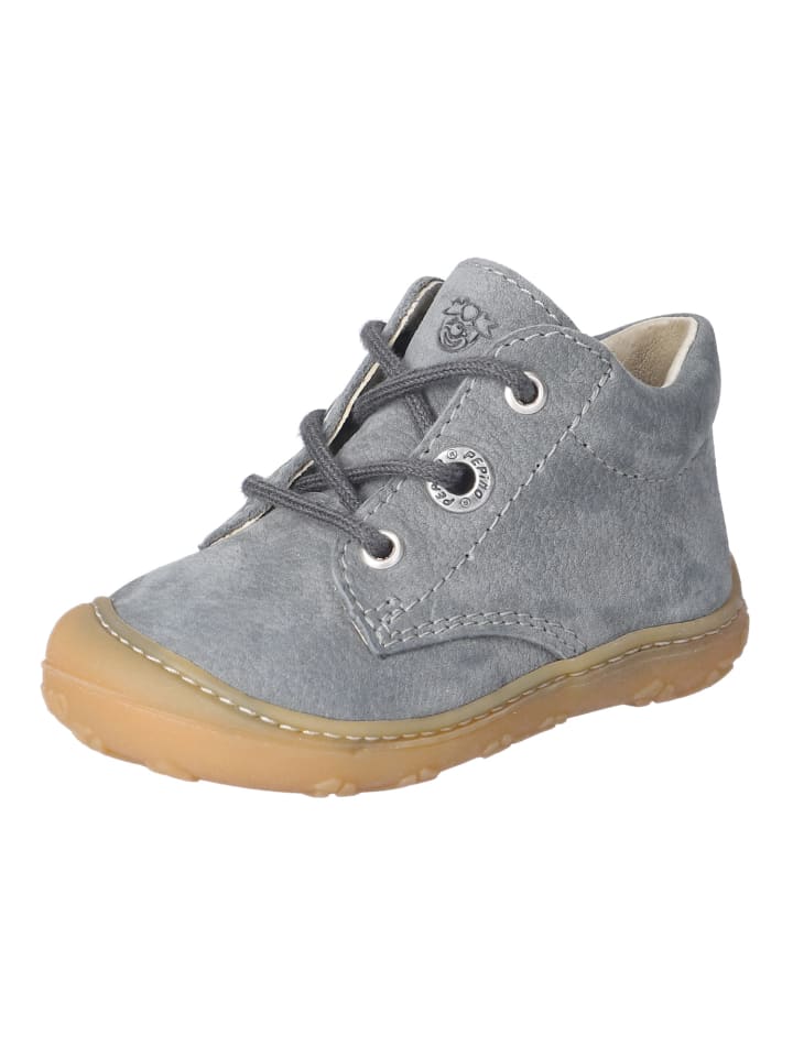 Lauflern Schnürstiefel Kaltfutter in blau