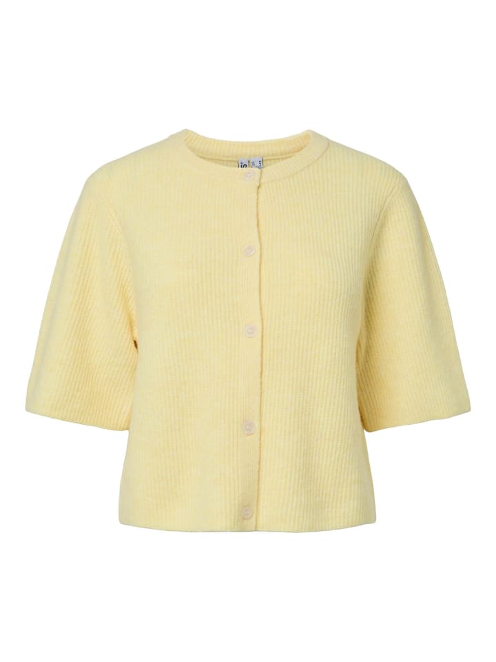 Strickjacke in Pale Banana