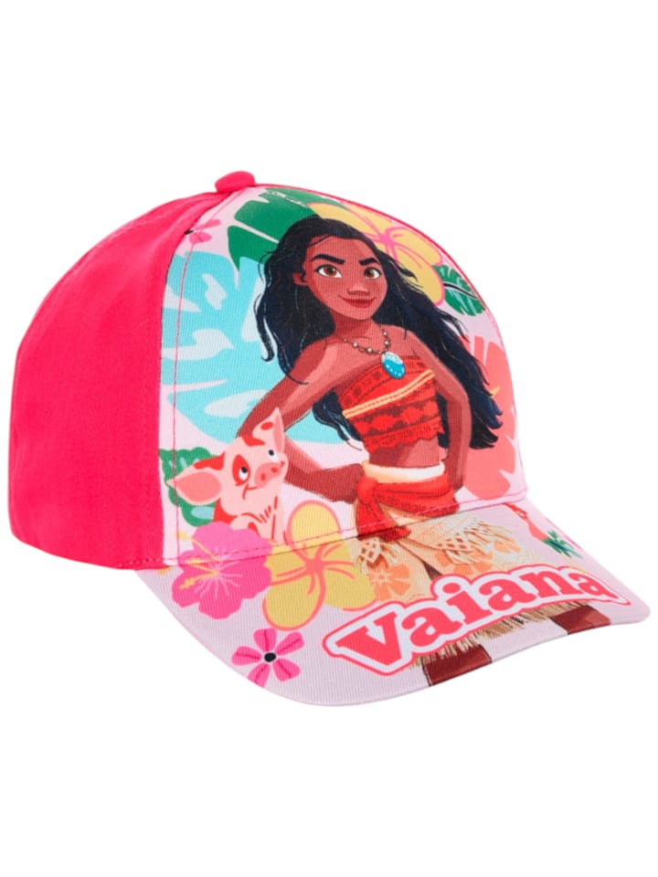Basecap Disney Vaiana in Dunkelpink