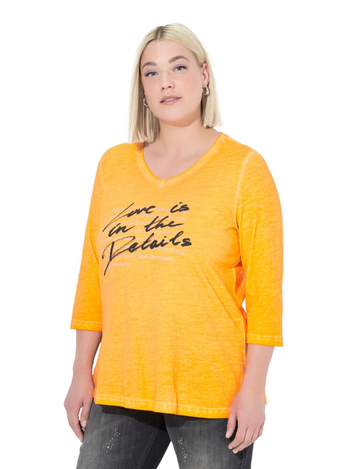 Longshirt in neon orange