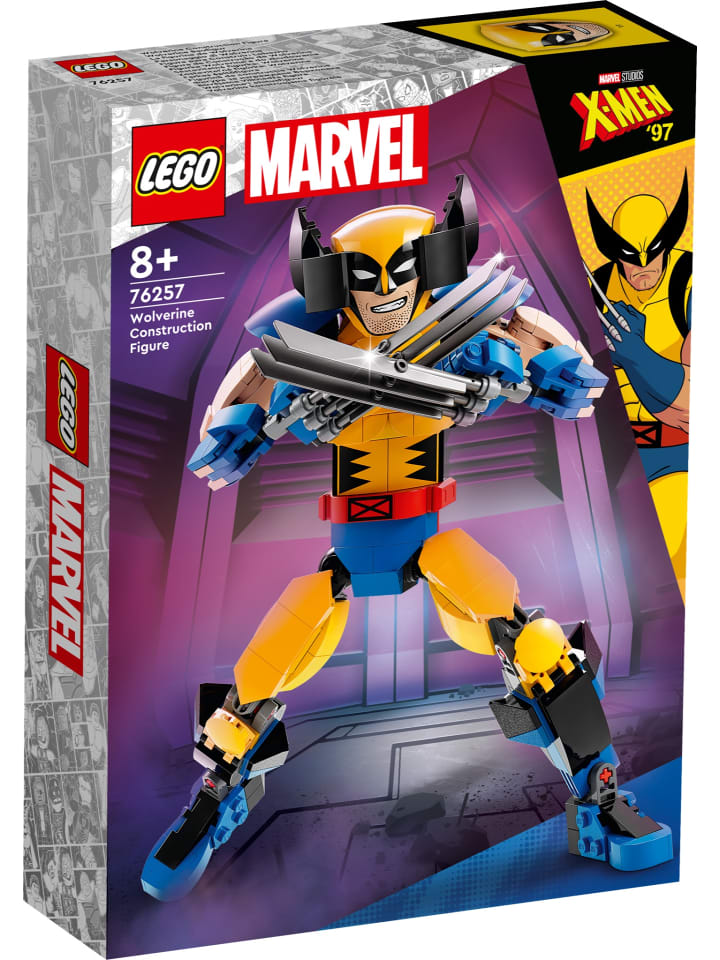 Marvel Wolverine Baufigur (76257); Bau- und Spielset (327 Teile)
