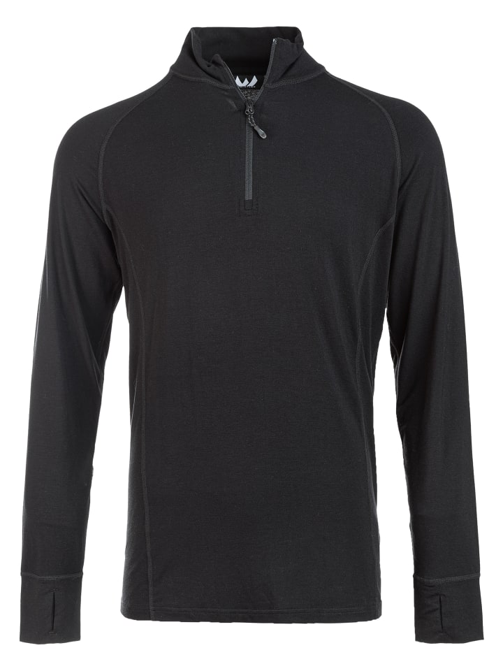 Langes Unterhemd Bosco in 1001 Black