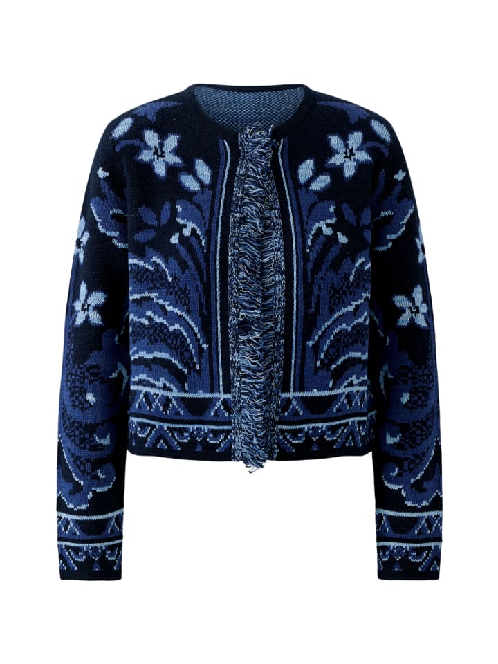 Strickjacke in dk blue blue