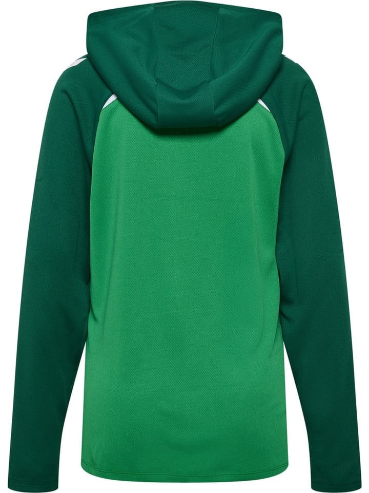 Hoodie "Lead 2.0 Zip Hoodie" in Grün