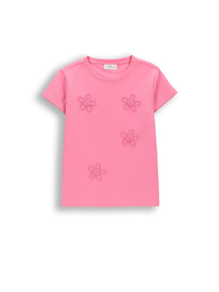 T-Shirt mit kurzen Ärmeln in rosa