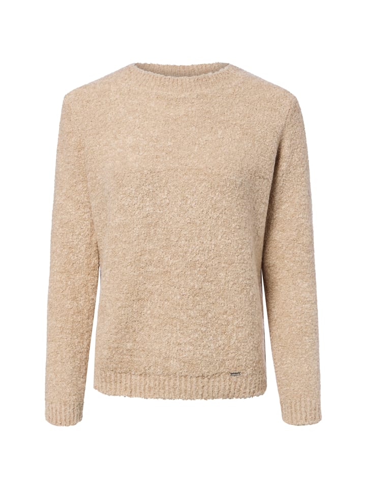 Strickpullover in melange - 0001
