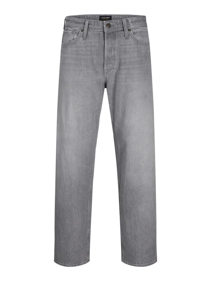 Locker geschnitten in Grey Denim