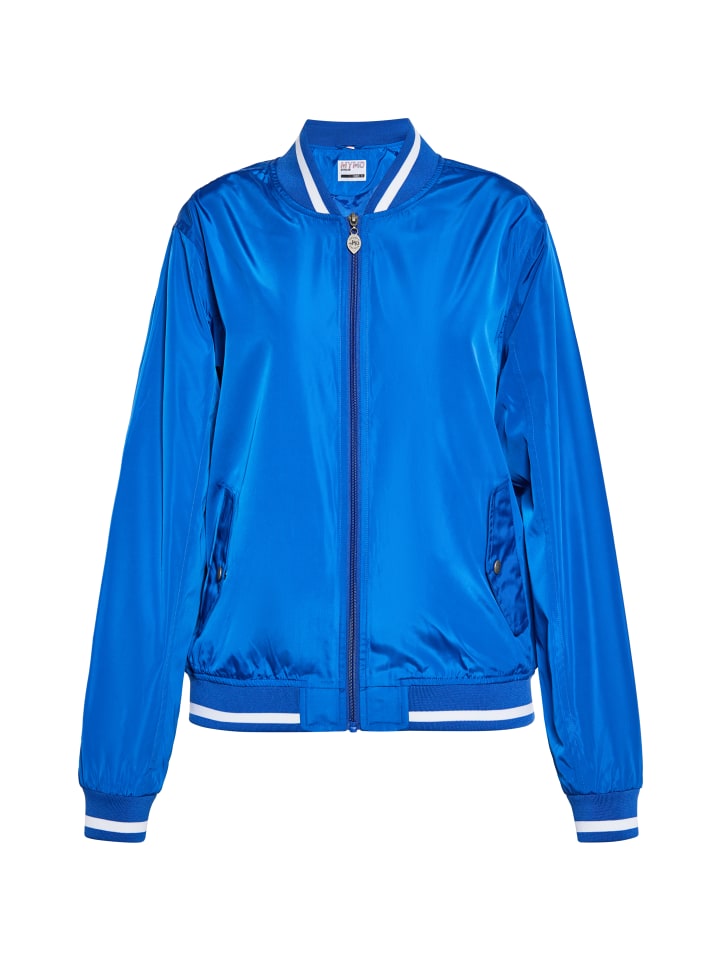 Damen Collegejacke in Royalblau