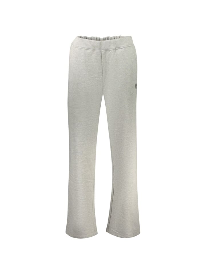 Grau Baumwolle Damen Jogginghose