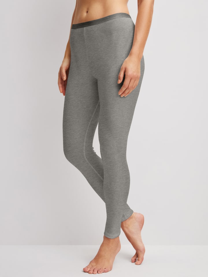 Leggings in platin melé_