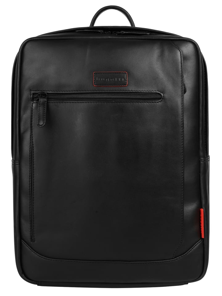 Rucksack CLARK echt Leder in schwarz