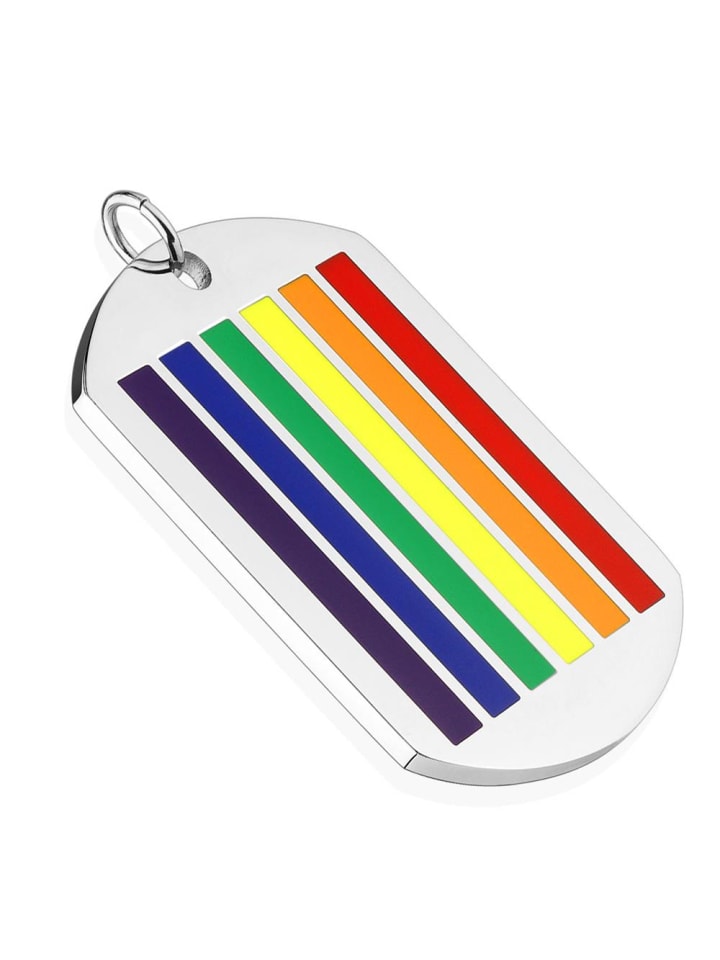Anhänger in Bunt