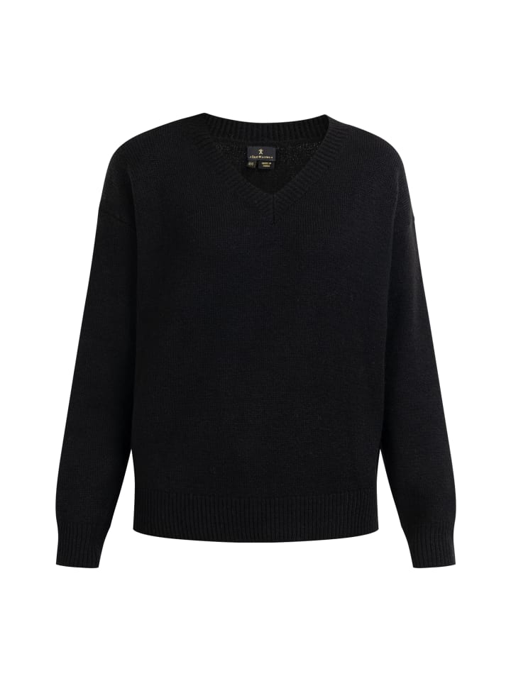 Damen Strick Pullover in Schwarz