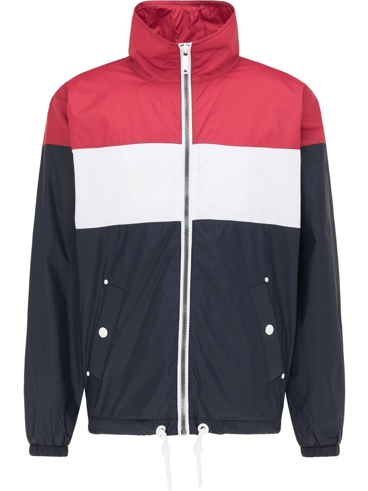 Herren Jacke in Rot Nachtblau