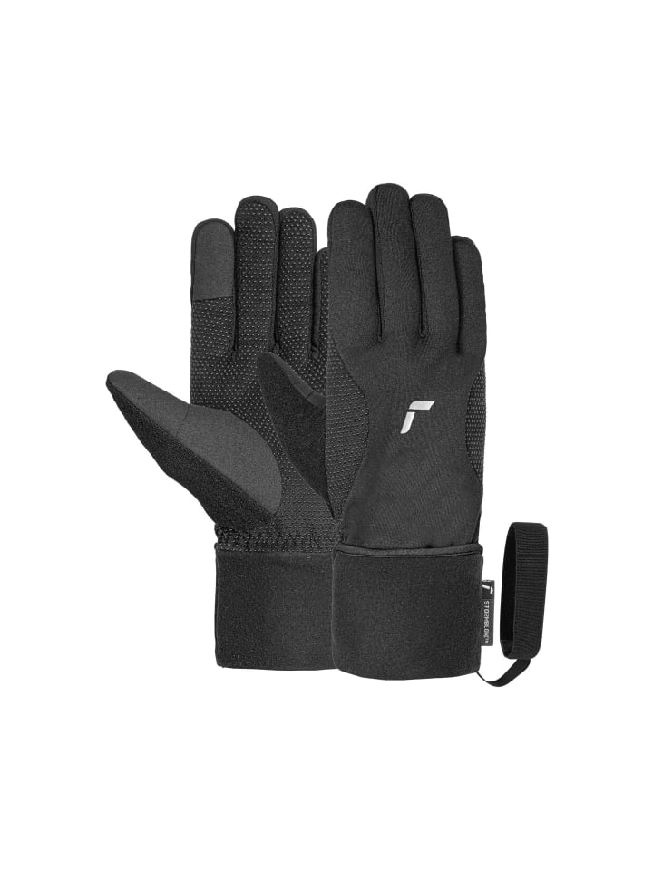 Sporthandschuhe Fabio STORMBLOXX™ TOUCH-TEC in 7702 black / silver
