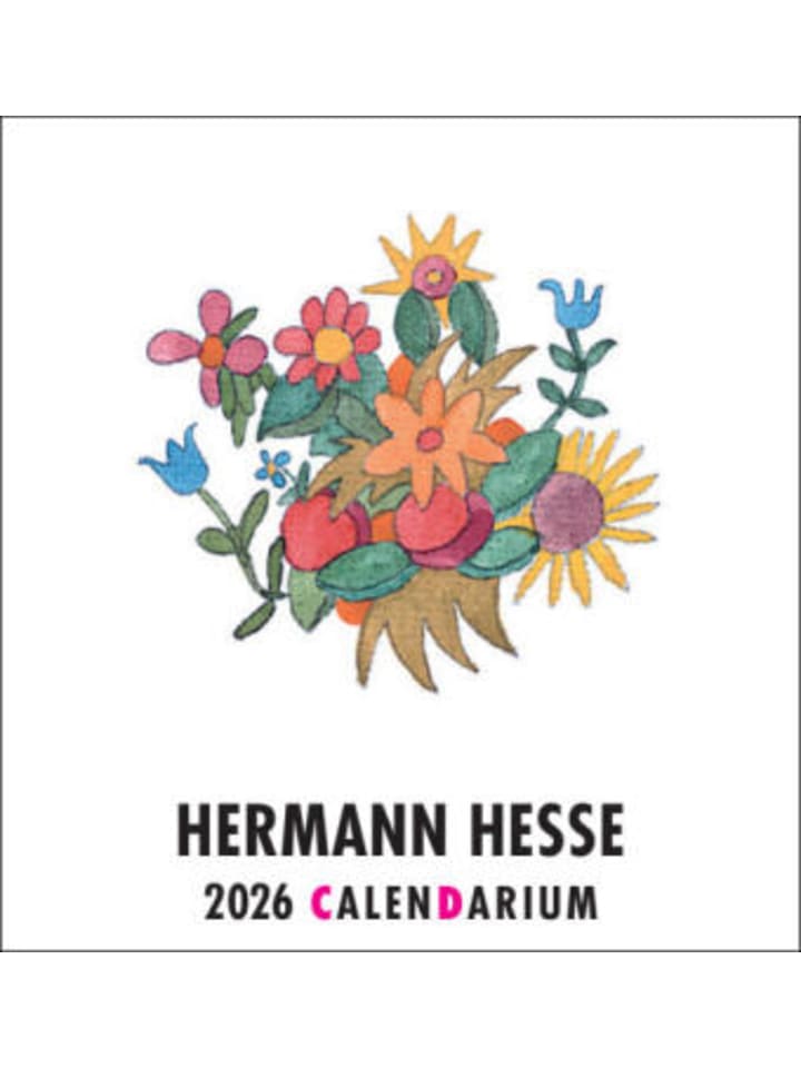 Kalender - Hermann Hesse CalenDarium 2026