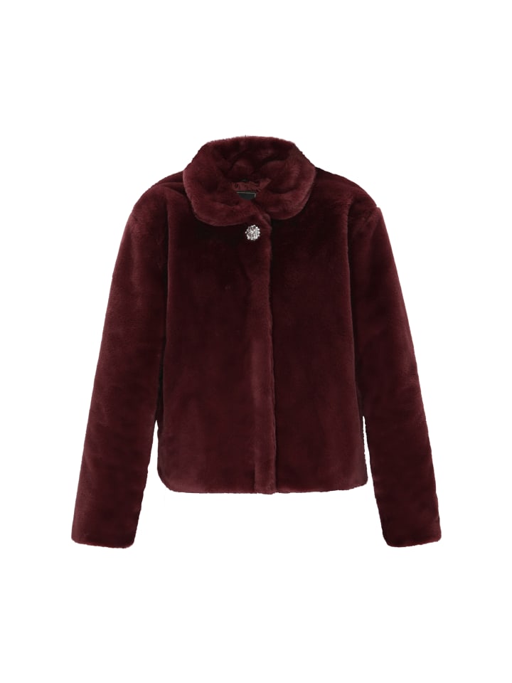 Women Jacket in burgundy