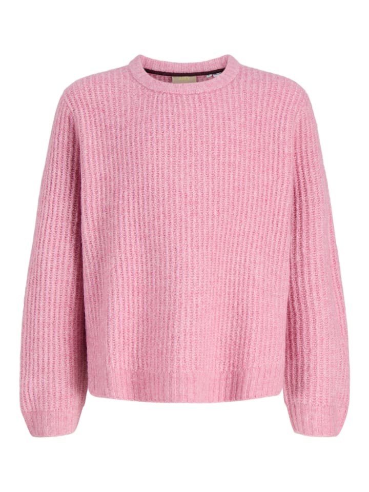 Jxsigga Strickpullover Rundhalsausschnitt in orchid smoke