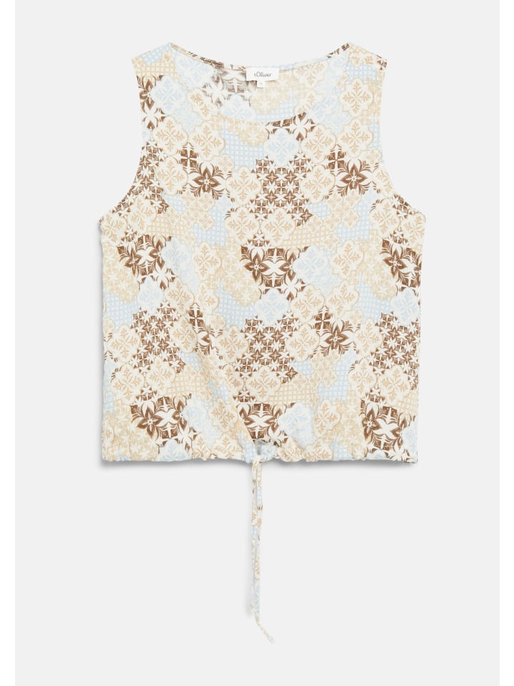 Bluse in 89A4_braun