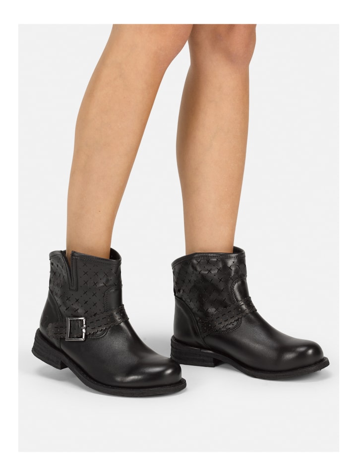 Stiefelette Schwarz