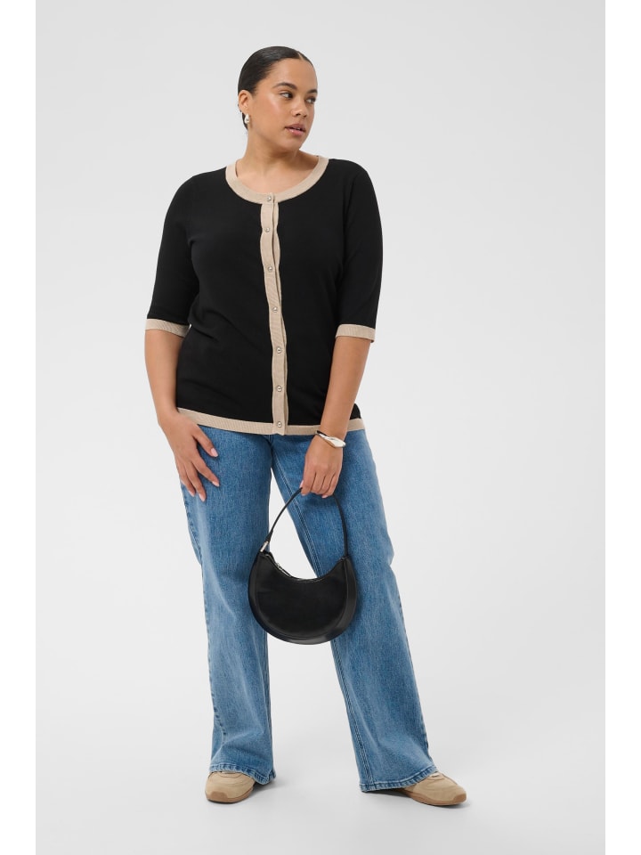 Strickjacke KClizzy Regular fit in Black Deep