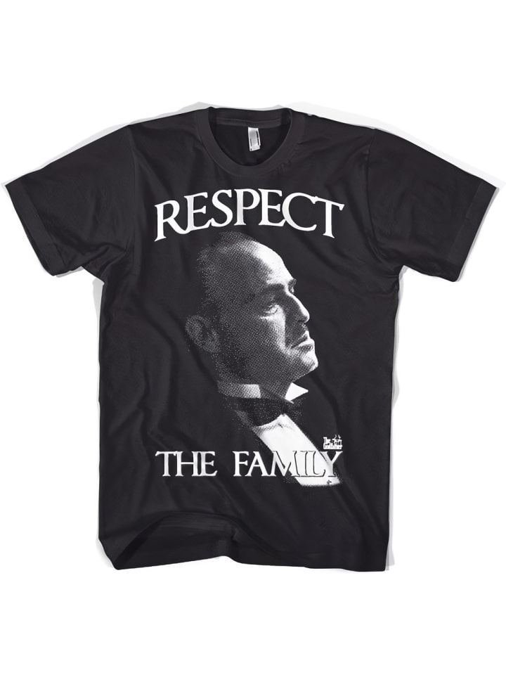 T-Shirt in Schwarz