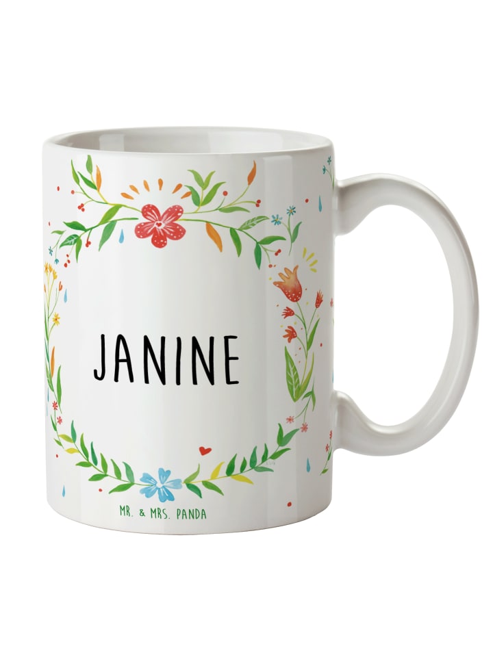 Tasse Janine mit Spruch in Keine Angabe