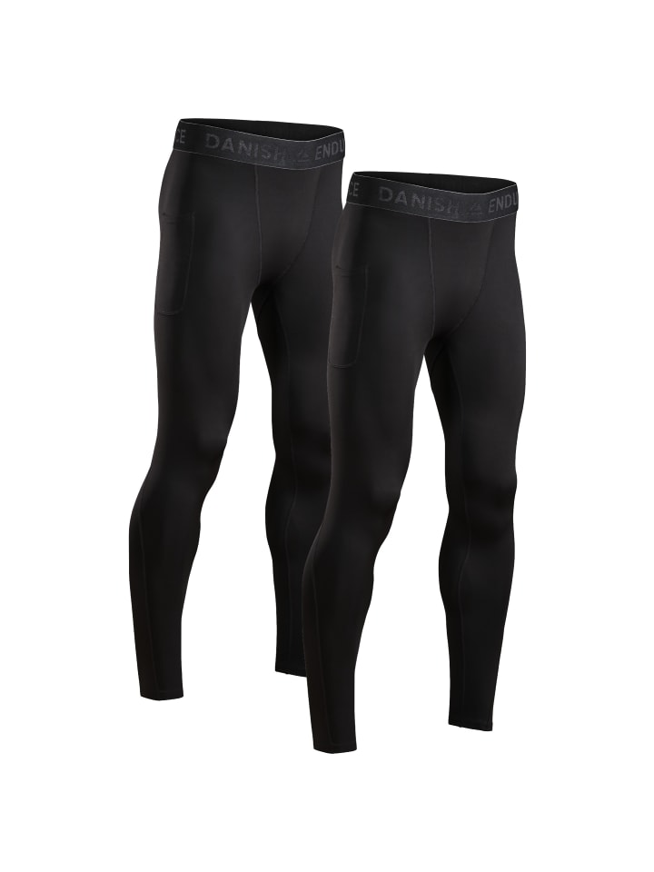 Sporthose Power Compression in schwarz