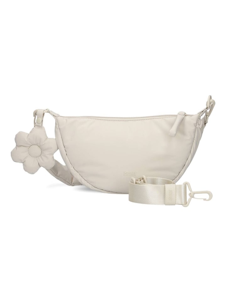 Hannah Schultertasche 30 cm off white