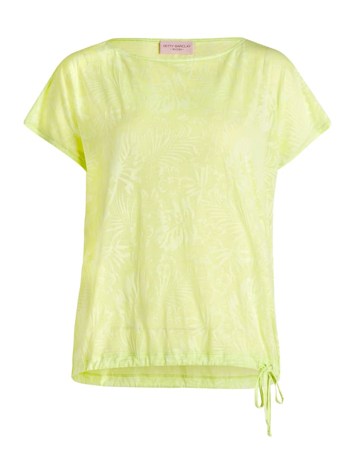 Casual-Shirt mit Tunnelzug in Sharp Green