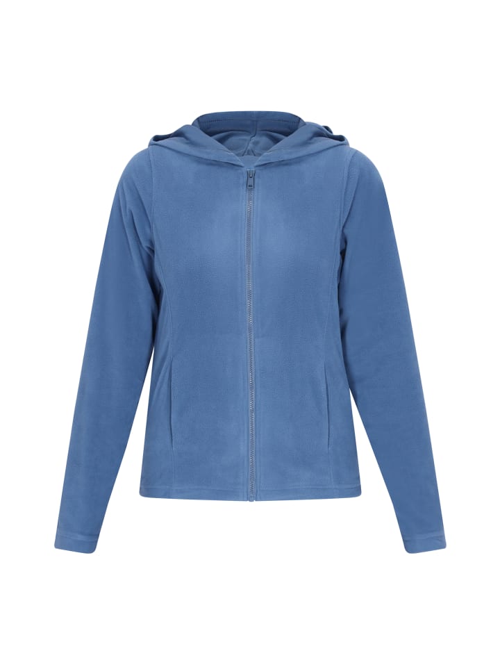 Women Fleece Jacket in Blau